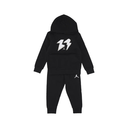 JORDAN Completo Tuta Bambino Mj Mvp Fleece Po Set Black da bambino