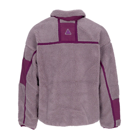 HUF Orsetto Uomo Livingston Sherpa Jacket Dust Purple da uomo