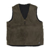 SANTA CRUZ Smanicato Uomo Hideout Reversible Vest Black/sea Kelp da uomo