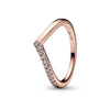 Pandora - Anello Desiderio Scintillante Asimmetrico