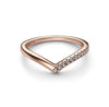 Pandora - Anello Desiderio Scintillante Asimmetrico