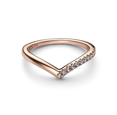 Pandora - Anello Desiderio Scintillante Asimmetrico