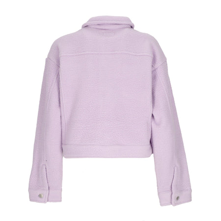 OBEY Giubbotto Pile Donna Melanie Jacket Purple Rose da donna