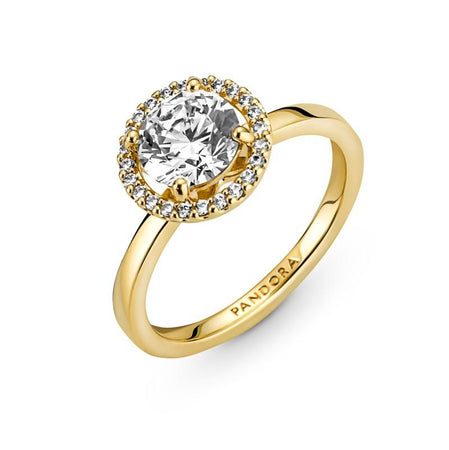 Pandora - Anello Punto Luce Scintillante