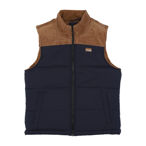 IRIEDAILY Smanicato Uomo Hafen Vest Night Sky da uomo