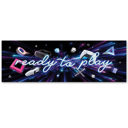 Quadro su tela, L'iscrizione pronta a giocare