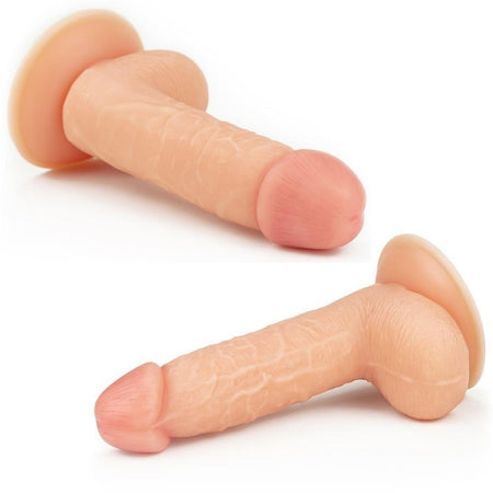 Dildo Ultra Soft Dude 7" Realistico 18 cm