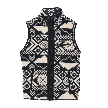 COLUMBIA Smanicato Uomo Helvetia Vest Black Checkered da uomo