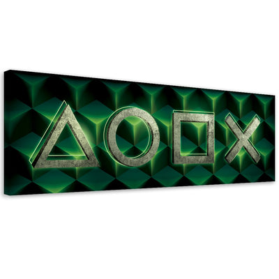 Quadro su tela, Simboli di gioco