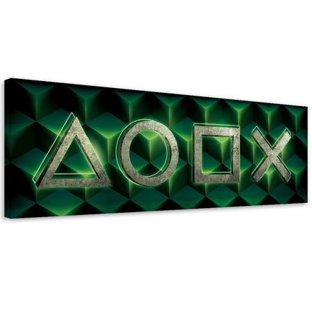 Quadro su tela, Simboli di gioco