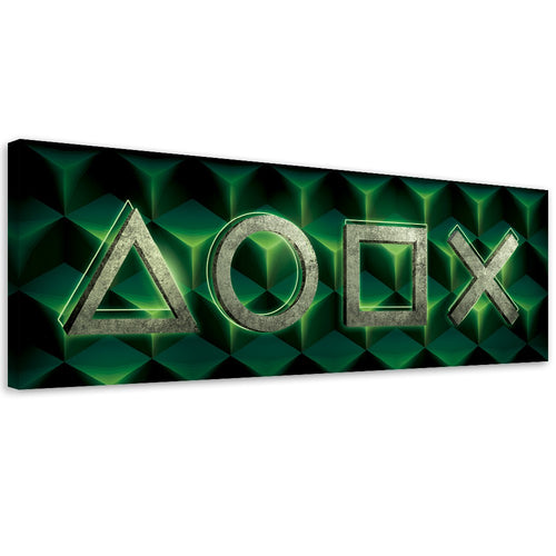 Quadro su tela, Simboli di gioco