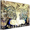 Quadro su tela, Kiss Tree Love Abstraction