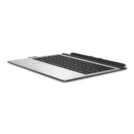 HP 850487-A41 tastiera per dispositivo mobile Belga Nero, Argento (Keyboard [Belgium] - 850487-A41, Belgian, - Touchpad, HP, Elite x2 1012 G2, Black,Silver, Docking - Warranty: 12M)