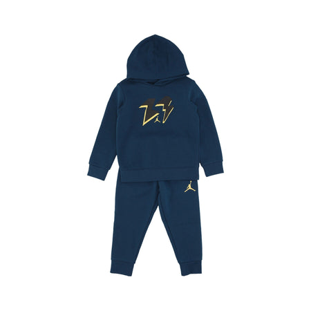 JORDAN Completo Tuta Bambino Mvp Fleece Po Set Sky J/french Blue da bambino