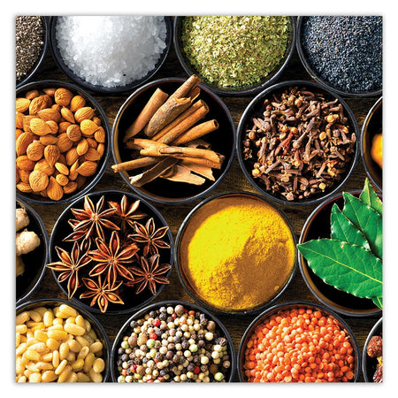 Quadro su tela, Spezie da cucina