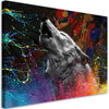 Quadro su tela, Wolf Animal Nature