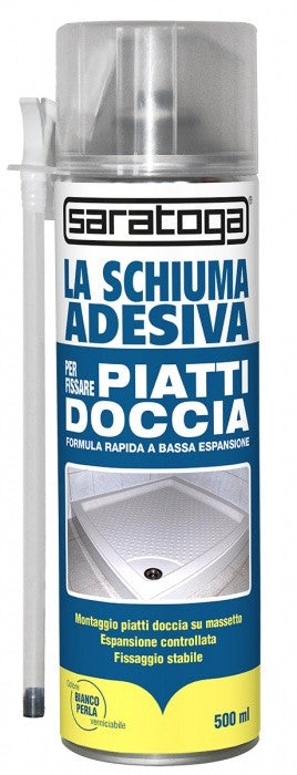 Saratoga 500ml / 22lt schiuma adesiva per fissaggio piatti doccia