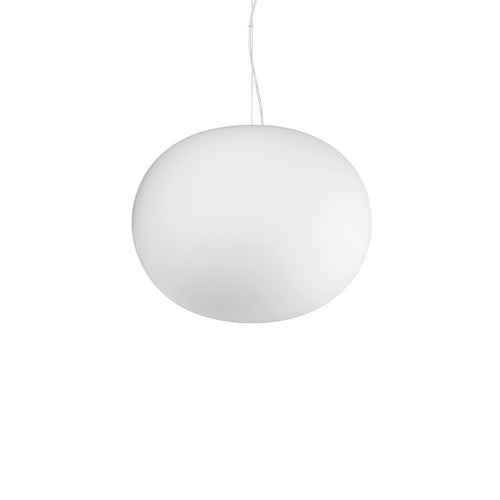 Lampadario Sospensione Contemporaneo Cotton Metallo Bianco 1 Luce E27 42W Ip20