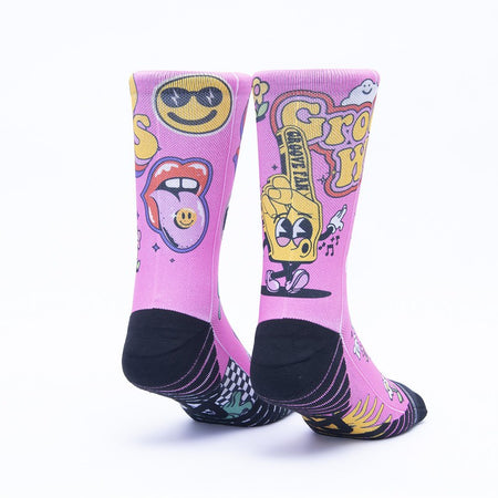 Calzini unisex Scrimmage Everyday Groovy Pink M (39-44)