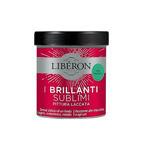 LIBERON - PITTURA LACCATA I BRILLANTI SUBLIMI VERDE MALACHITE 500ML