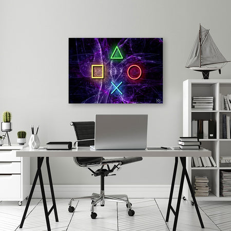 Quadro su tela, Pulsanti per il controller