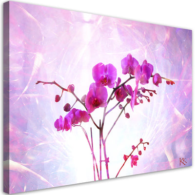 Quadro su tela, Orchidea essenziale