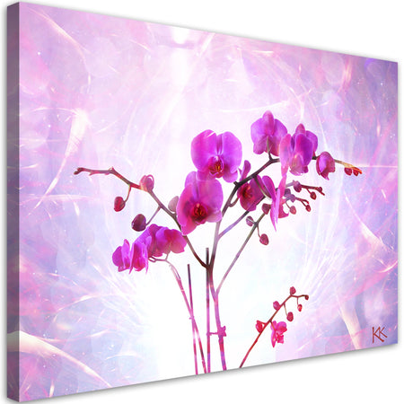 Quadro su tela, Orchidea essenziale
