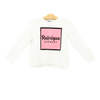 Refrigue T-shirt manica lunga Bambina Bianco/Rosa