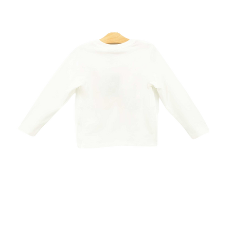 Refrigue T-shirt manica lunga Bambina Bianco/Rosa