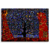 Quadro su tela, Blue Tree of Life Abstraction