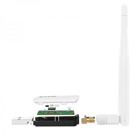 Tenda Antenne USB e PCIe U1 - 802.11 b/g/n-2.4GHz: 300Mbps-1 antenna da 3.5 dBi-USB 2.0-Pulsante WPS