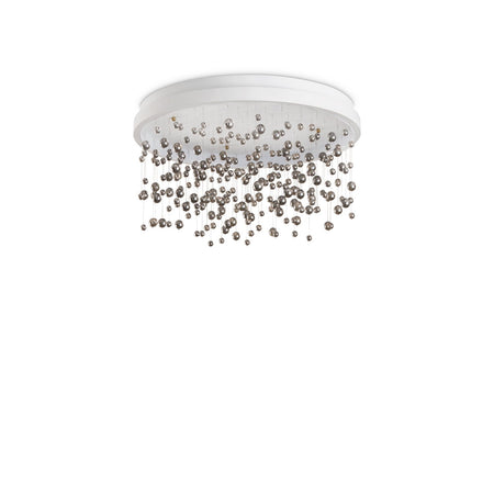 Plafoniera Contemporanea Armony Metallo Bianco Led Integrato 55W 3000K Ip20