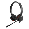 Evolve 30 II MS Stereo, Stereofonico, 3.5mm / USB, Padiglione auricolare, Nero, Cablato, Sovraurale
