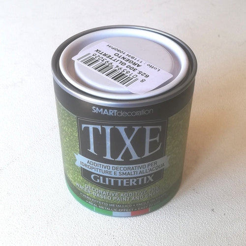 Tixe Glittertix 250ml glitter argento in gel