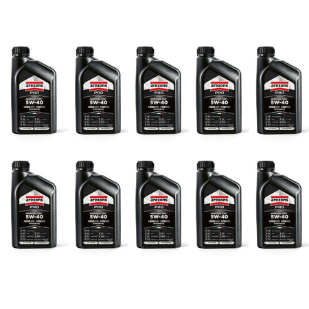 Arexons 10 Litri Olio Auto Pro 5w-40 Benzina/diese ( 10 conf da 1 Lt)