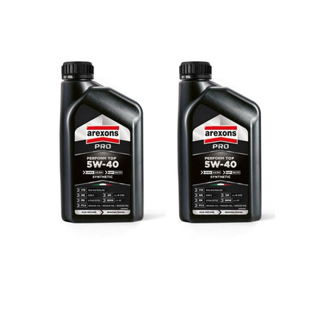 Arexons 2 litri Olio Auto Pro 5w-40 Benzina/diesel F.Syn. 2 Cnf Da 1 L ( 2 Cnf Da 1 Lt )