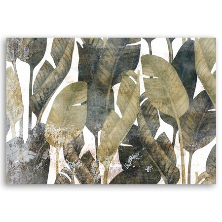 Quadro su tela, Foglie di banana