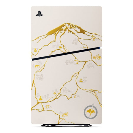 PS5 Console 1TB Ghost Of Yotei Gold Limited Edition White Slim ITA