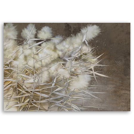 Quadro su tela, Cane Boho Grass