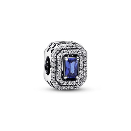 Pandora - Charm Pavè e Pietra Blu
