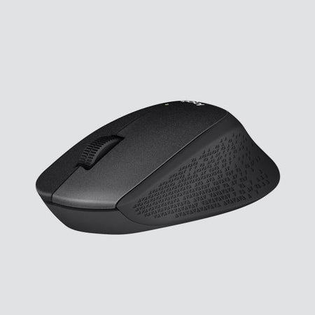 LOGITECH MOUSE M330 WIRELESS ERGONIMICO, 2 TASTI NERO
