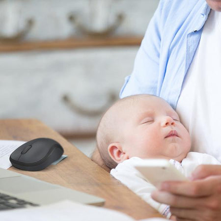 MOUSE LOGITECH M220 Silent - WIRELESS GRAY 910-004878