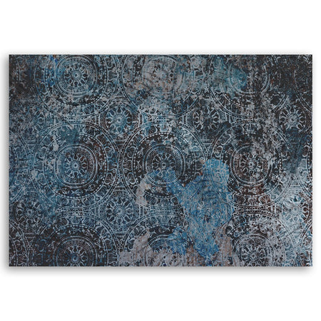 Quadro su tela, Mandala orientale vintage