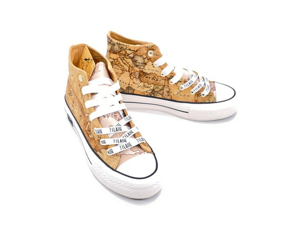 ALVIERO MARTINI 1Classe Converse Alte Donna Natural