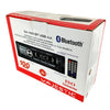 Majestic Car Audio Stereo Auto Bluetooth USB AUX MicroSD con Telecomando 1 Din Black SA-400