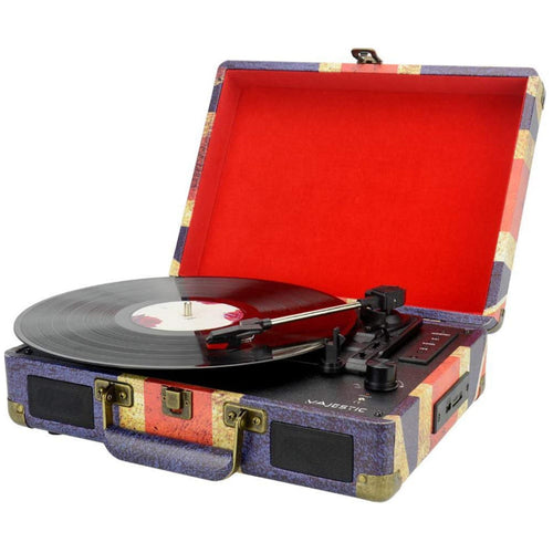 Majestic Giradischi Valigetta BT/USB/SD/AUX 33/45/78G TT_43BT