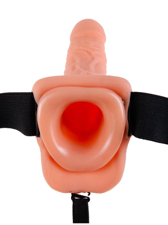 Strap-On cavo vibrante 9 Carne