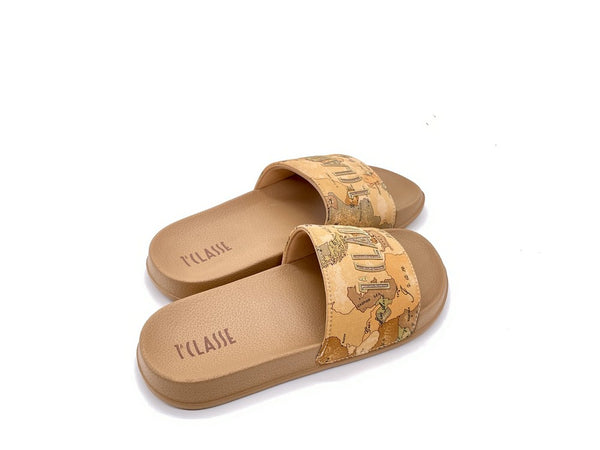 ALVIERO MARTINI 1Classe Ciabatte Donna Geo Beige