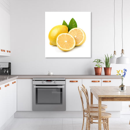 Quadro su tela, Frutta al limone