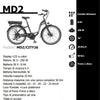 Momodesign Md2 City26 E-bike Blk